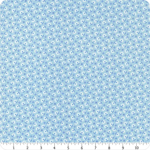 Rosie Forget Me Not Prairie Toss Yardage SKU# 35425-16 Fig Tree