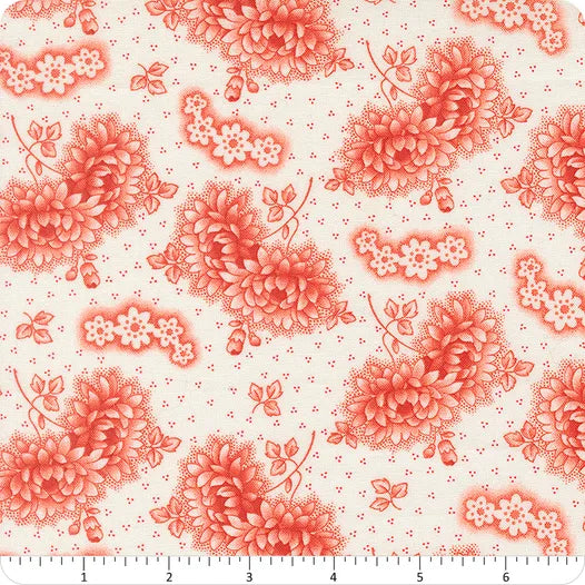 Rosie Strawberry Vintage Linen Yardage SKU# 35423-24 Fig Tree