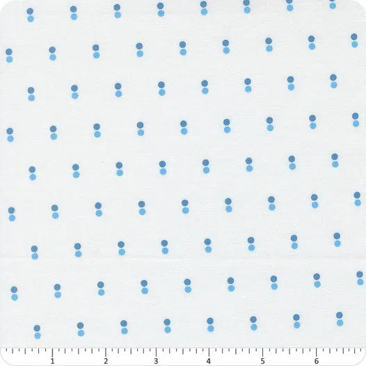 Blueprint White Harbor Dots Yardage SKU# 55334-11