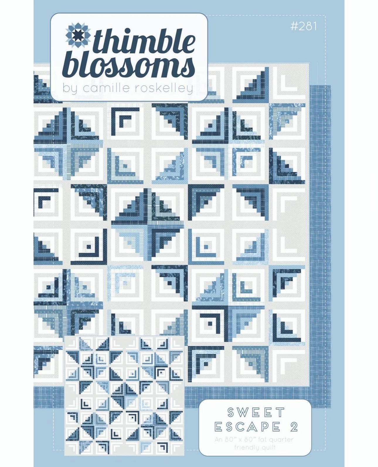 Sweet Escape Pattern - Notion - Shoreline - Camille Roskelley