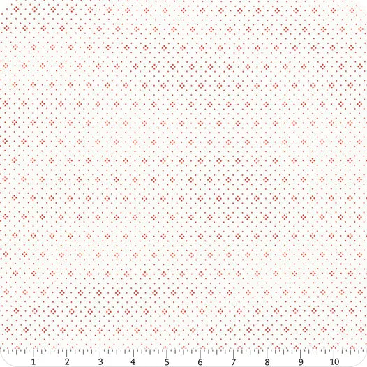 Eyelet Cherry on Ivory Yardage SKU# 20488-85 Fig Tree