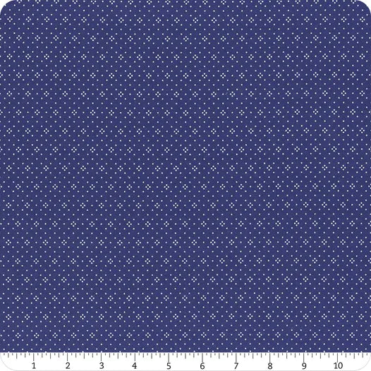 Eyelet Navy Yardage SKU# 20488-75 Fig Tree