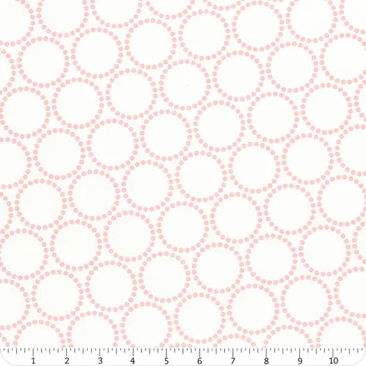 Tiny Christmas Snow on Cotton Candy Pearl Bracelet Yardage SKU# 37136-11