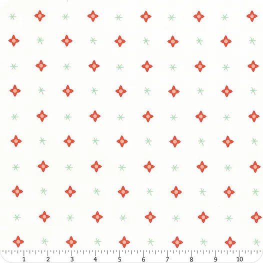 Tiny Christmas Snow Christmas Star Yardage SKU# 37135-11