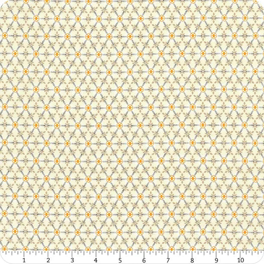 Agatha Road Ghost Multi Wreaths Yardage SKU# 35413-11