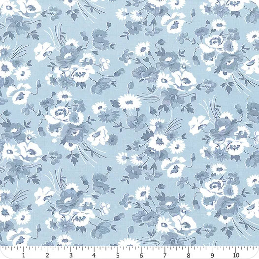 Nantucket Summer Light Blue Somerset Yardage SKU# 55260-24