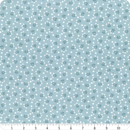 Nantucket Summer Light Blue Fairground Yardage SKU# 55266-24