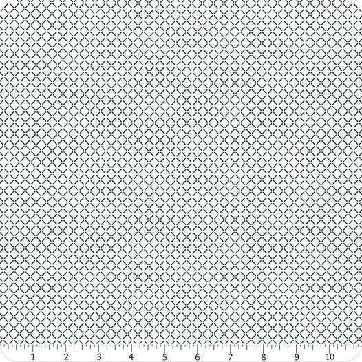 Nantucket Summer Cream and Navy Sail Yardage SKU# 55265-21