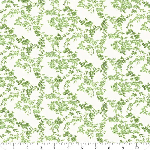 Nantucket Summer Cream and Grass Surfside Yardage SKU# 55263-26