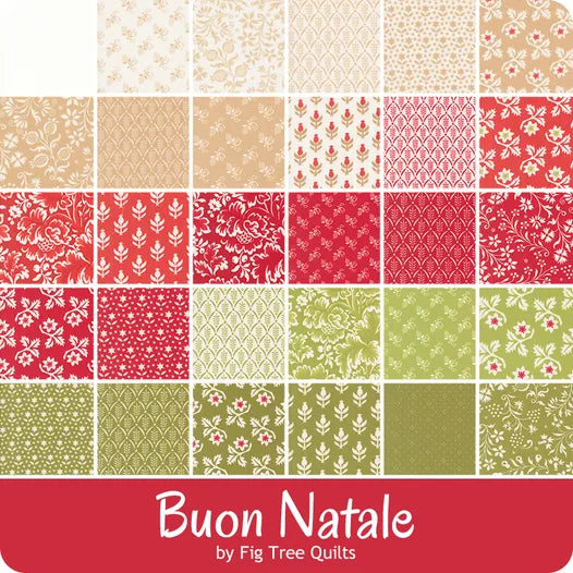 Buon Natale Honeybun Fig Tree Quilts for Moda Fabrics Precut