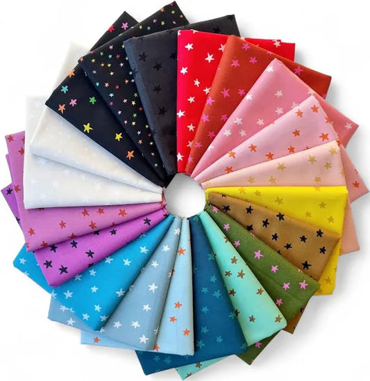 Starry Fat Quarter Bundle - Ruby Star
