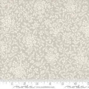 Shoreline Grey Breeze Small Floral Yardage - 55304 26