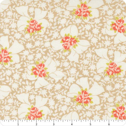 Rosie Garden Path Nana's Apron Yardage SKU# 35421-12 Fig Tree