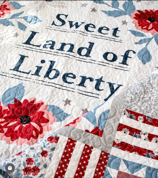 Sweet Land Quilt Kit- Old Glory by Lella Boutique