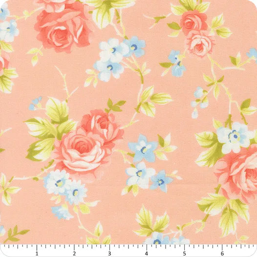Rosie Rose Country Rose Yardage SKU# 35420-13 Fig Tree