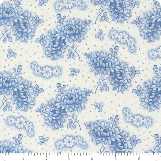 Rosie Blueberry Vintage Linen Yardage SKU# 35423-28 Fig Tree