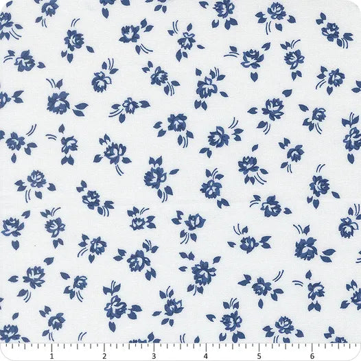 Blueprint White Navy Grace Yardage
SKU# 55331-26