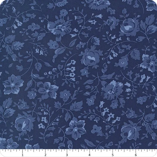 Blueprint Navy Vineyard Yardage SKU# 55338-16