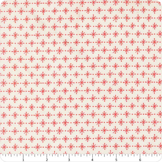 Rosie Whipped Cream Strawberry Twinkling Star Yardage SKU# 35422-24 Fig Tree