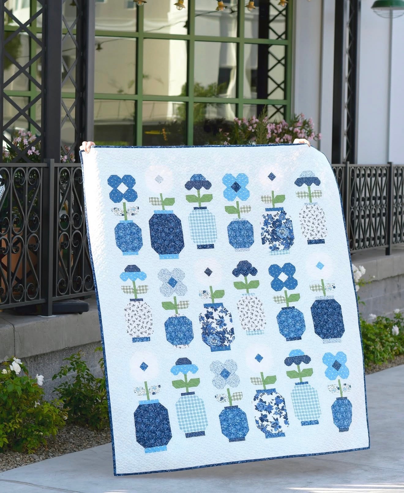 Ginger Jars Boxed Kit in Blueprint by Camille Roskelley