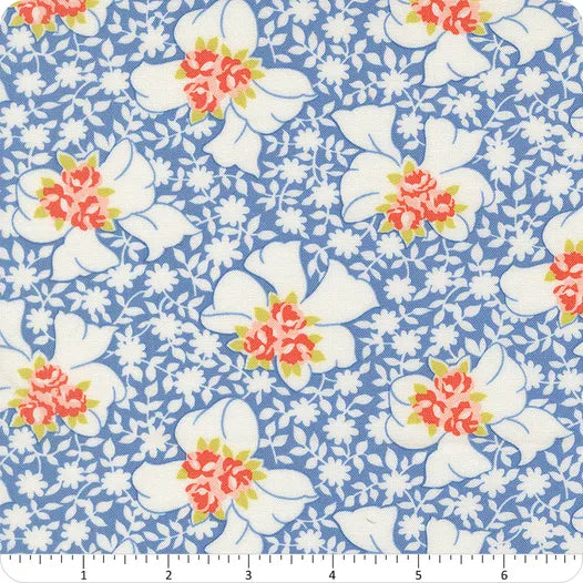 Rosie Blueberry Nana's Apron Yardage SKU# 35421-18 Fig Tree