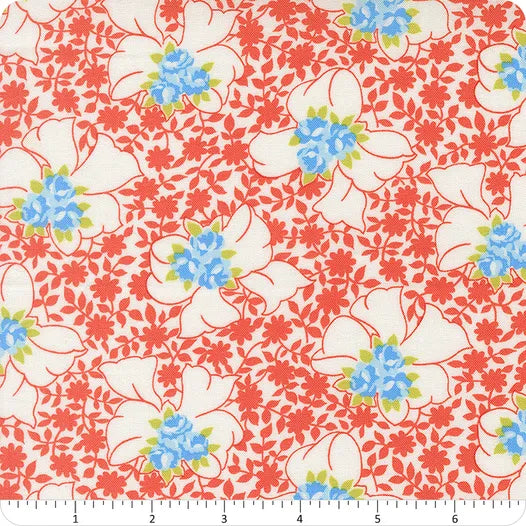 Rosie Whipped Cream Nana's Apron Yardage SKU# 35421-11 Fig Tree