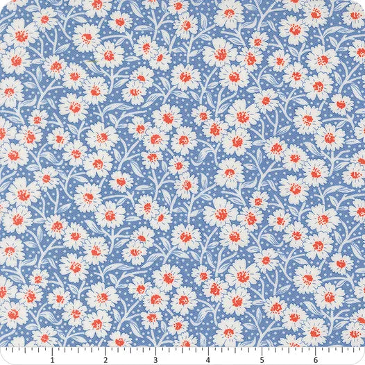Rosie Blueberry Picnic Bloom Yardage SKU# 35424-18 Fig Tree