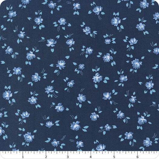 Blueprint Navy Tonal Grace Yardage SKU# 55331-36