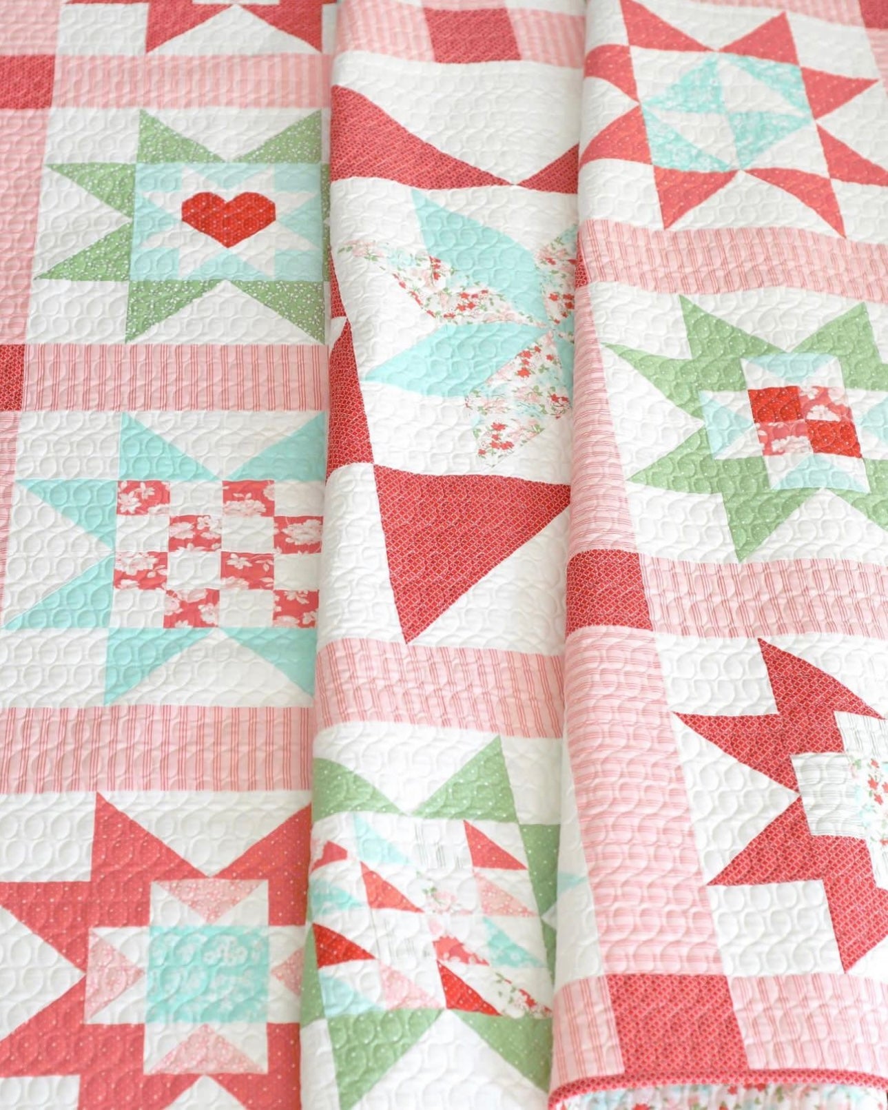 Adore Boxed Quilt Kit by @Thimbleblossoms