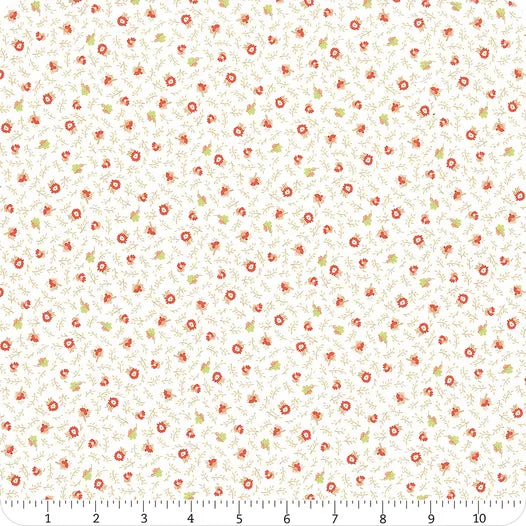 Linen Cupboard Chantilly on Strawberry Meadow Blossoms Yardage SKU# 20482-11 Fig Tree