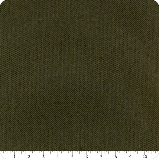 Berry & Pine Wintergreen Yule Herringbone Yardage SKU# 5246-13