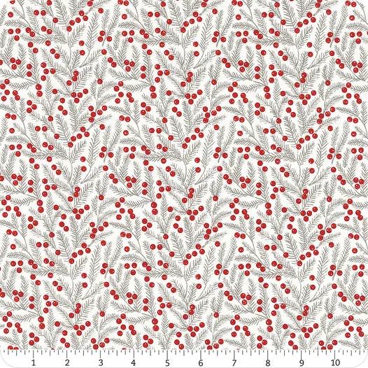 Berry & Pine Snow Pine Needles Yardage SKU# 5243-11