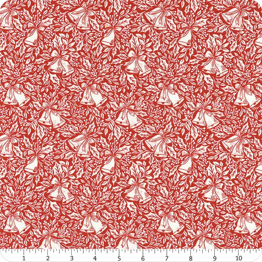 Berry & Pine Cranberry Bell Song Yardage SKU# 5242-14