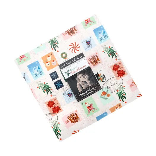 Tiny Christmas Layer Cake Lizzy House Precuts