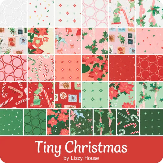 Tiny Christmas Layer Cake Lizzy House Precuts