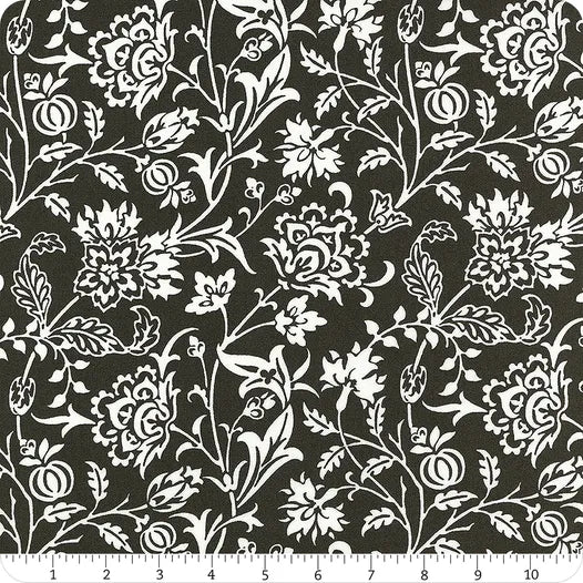 Agatha Road Midnight Harvest Floral 108" Wide Yardage SKU# 108032-15