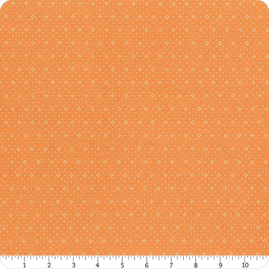 Agatha Road Eyelet Orange Yardage SKU# 20488-74