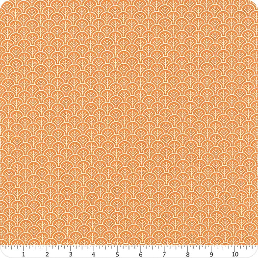 Agatha Road Pumpkin Scallops Yardage SKU# 35415-12