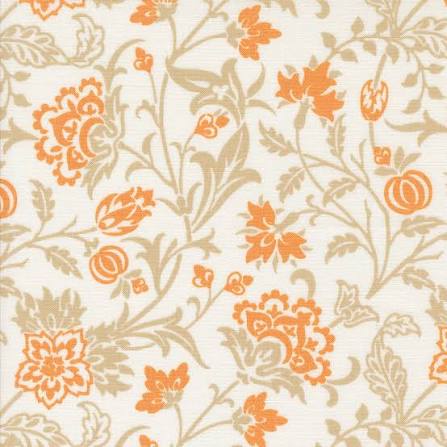 Agatha Road Ghost Multi Harvest Floral Yardage SKU# 35410-11