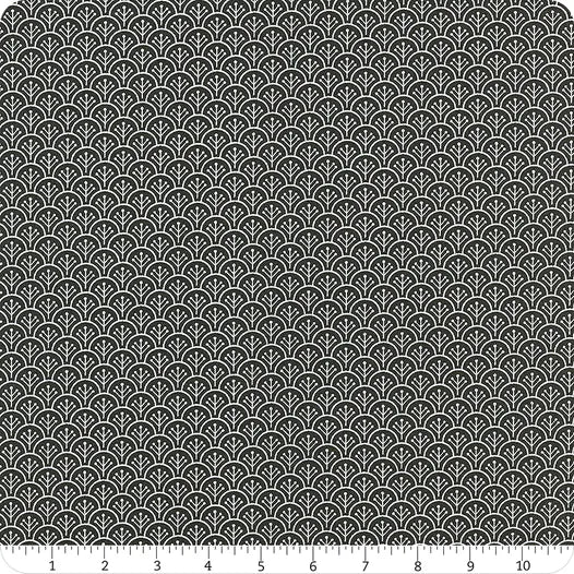 Agatha Road Midnight Scallops Yardage SKU# 35415-15
