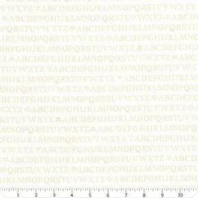 Agatha Road Ghost Alphabet Yardage SKU# 35411-21