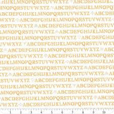 Agatha Road Ghost Pumpkin Alphabet Yardage SKU# 35411-11