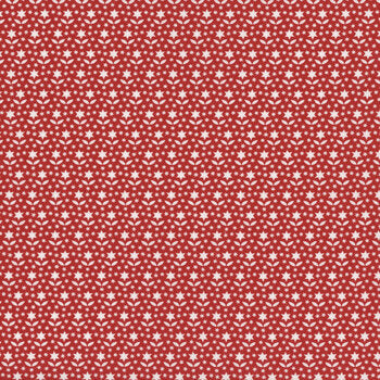 Buon Natale Pomegranate Stars Yardage SKU# 35405 14
