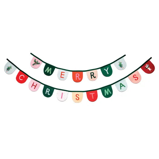 Tiny Christmas Snow Garland Project Panel SKU# 37138-11 Yardage