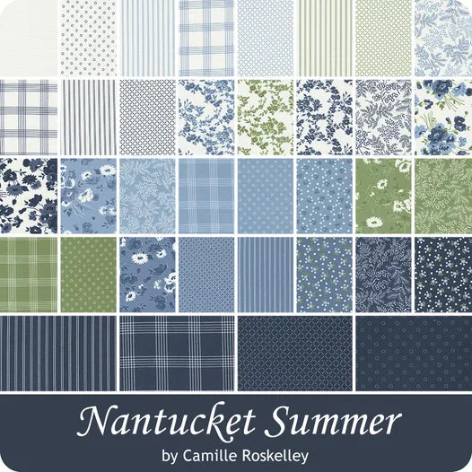 Nantucket Summer Fat Eighth Bundle by Camille Roskelley Precut