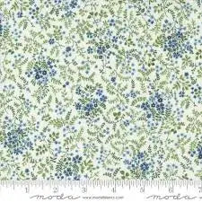 Shoreline Cream Multi Breeze Small Floral Yardage - 55304 11